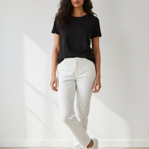BNWT Zara Woman White Chino Pants
